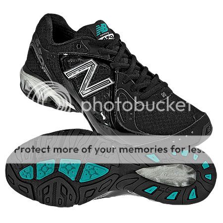 New Balance Womens WR650BS Black / Teal Synthetic & Mesh US 9B  