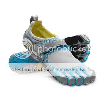 Vibram Five Fingers Womens Bikila W346 Blue / Grey EU 40 US 9