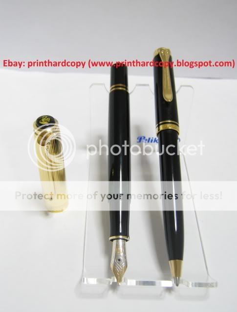 Special Ed Vermeil Pelikan M350 + K300 Souveran FP + BP  