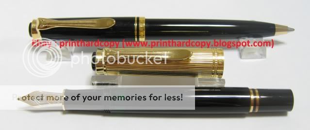 Special Ed Vermeil Pelikan M350 + K300 Souveran FP + BP  