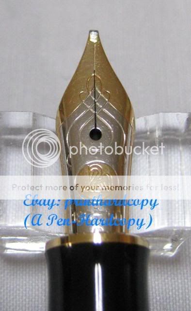 Brand New Black Vermeil Pelikan M350 + K300 Souveran 18k gold nib 