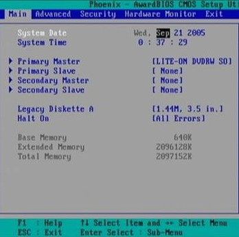 See if the drive appears in BIOS