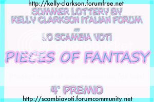 Kelly Clarkson Italian Forum & Lo Scambia Voti insieme per la Summer Lottery