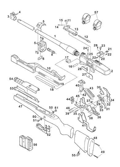 Mini 14 Schematic Parts List