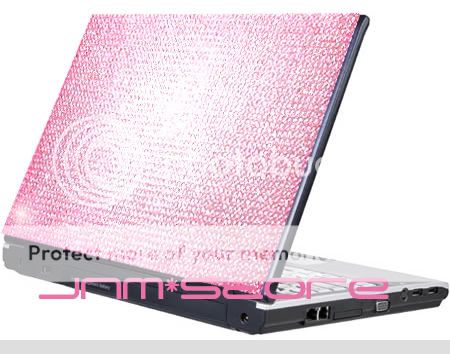 Laptop Cover Rhinestone Crystal Sticker Skin 7 8 9 10  